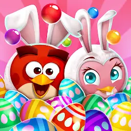 Angry Birds POP Bubble Shooter MOD APK 3.143.0 (Unlimited Money, Boosters)