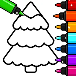 Baby Coloring Games for Kids MOD APK 1.2.7.0 (Premium Unlocked)