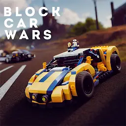 Block Car Wars Brick Car Crash MOD APK 100 (Unlimited Money)