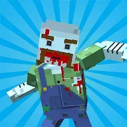 Blocky Gun Warfare Zombie MOD APK 15 (God Mode, Dumb Enemy)