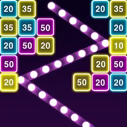 Brick Breaker Glow MOD APK 1.0.0.10019 (Unlimited Money)