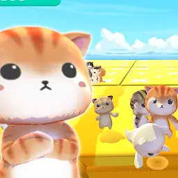 Catfall guys: Online royale MOD APK 1.5 (Unlimited Money)