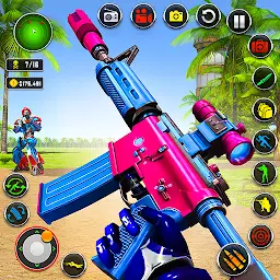 Counter terrorist robot game MOD APK 1.37 (God Mode, Dumb Enemy)