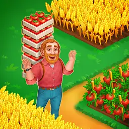 Farm Town Village Build Story MOD APK 4.35 (Unlimited Gems)