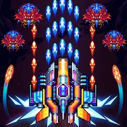 Galaxiga MOD APK 25.36 (Damage Multiplier, God Mode)
