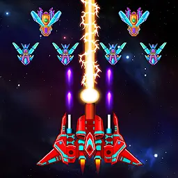 Galaxy Attack: Alien Shooter MOD APK 63.7 (Unlimited Money, Mega Menu)