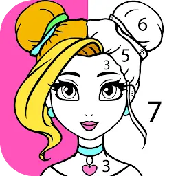 Girls Coloring Book for Girls MOD APK 2.4.2 (Free Rewards)