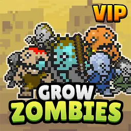 Grow Zombie VIP MOD APK 36.7.8 (Defense Multiplier, One Hit)