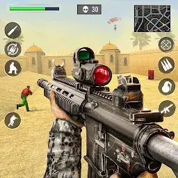 Gun Games Army MOD APK 1.3.2 (God Mode, Dumb Enemy)