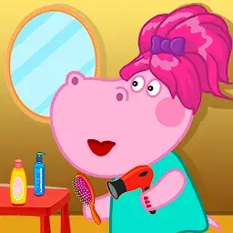 Hippo Hair Salon MOD APK 1.8.8 (Free Shopping)