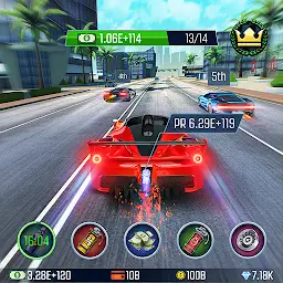 Idle Racing GO: Clicker Tycoon MOD APK 1.30.1 (Free Shopping, No Skill CD)