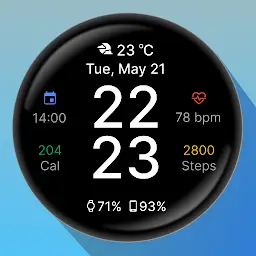 Pixel Minimal Watch Face MOD APK 2.6.7 (Premium Unlocked)
