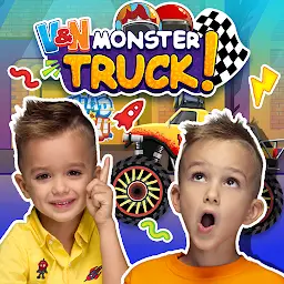 Monster Truck Vlad & Niki MOD APK 1.9.9 (Unlimited Gold, Gears)