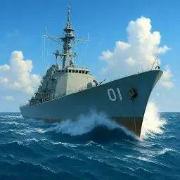 Navy War: Battleship MOD APK 6.03.01 (No Skill CD)