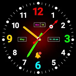 Neon Night Clock MOD APK 1.62.4 (Premium Unlocked)