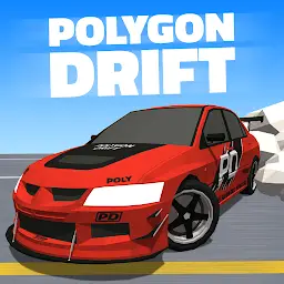Polygon Drift MOD APK 1.0.4.3 (Unlock All Cars, Unlimited Spins)