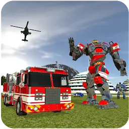 Robot Firetruck MOD APK 1.7.2 (Unlimited Upgrade Points)