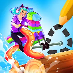 Scribble Rider MOD APK 3.4.0 (Free Rewards)