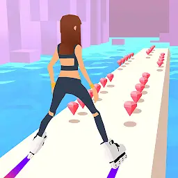 Sky Roller: Rainbow Skating MOD APK 1.29.2 (Unlock All Skins)