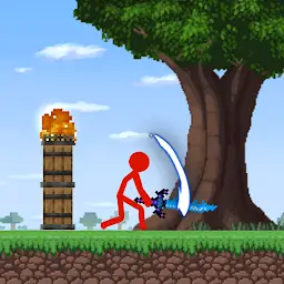 Stickman vs Craftman MOD APK 4.4.14 (Unlocked Skin, Upgrade Free)