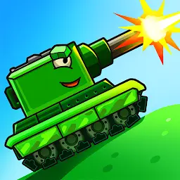 Tank Battle: Tanks War 2D MOD APK 6.7.7 (Dumb Enemy)