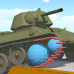 Tank Physics Mobile MOD APK 6.0 (Remove ADS)