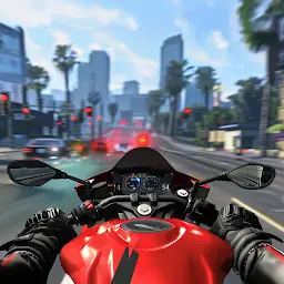 Traffic Bike Rush Driving City MOD APK 1.0.2 (Unlimited Money)