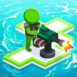 War of Rafts: Crazy Sea Battle MOD APK 1.0.3 (Unlimited Cash)