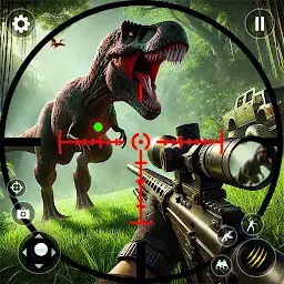 Wild Dino Hunting Jungle Games MOD APK 8.4 (Money, One Hit)