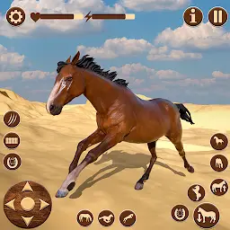 Wild Horse Riding Sim: Racing MOD APK 1.8 (Unlimited Money)