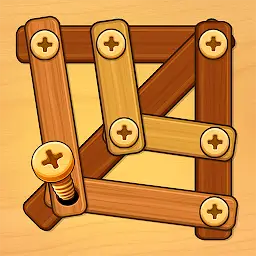 Wooden Screw: Nuts and Bolts MOD APK 1.6.8 (Unlimited Tickets, Gold, Remove Ads)
